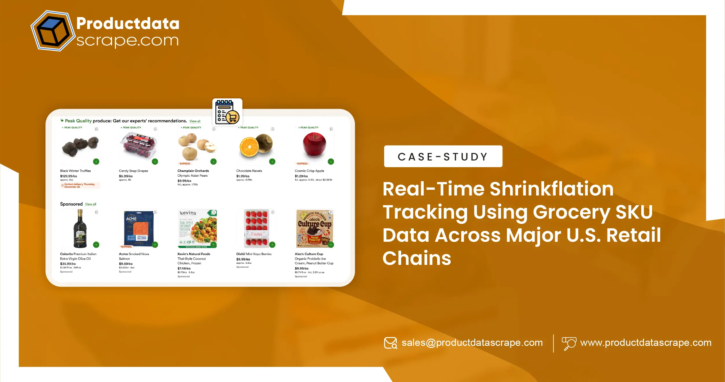 Real-Time Shrinkflation Tracking Using Grocery SKU Data Across Major U.S. Retail Chains